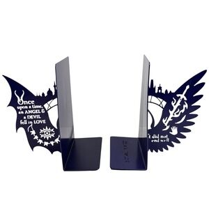 Daughter of Smoke And Bone Metal Bookends~ Illumicrate~ DOSAB/Rare~Laini Taylor.